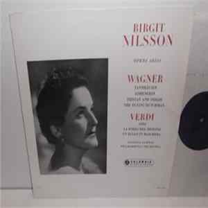 Birgit Nilsson & Philharmonia Orchestra - Wagner and Verdi Opera Arias FLAC