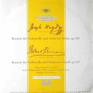 Joseph Haydn ‧ Robert Schumann - Enrico Mainardi ‧ Berliner Philharmoniker / RIAS Symphonie-Orchester Berlin ‧ Fritz Lehmann - Konzert Für Violoncello Und Orchester D-dur Op. 101 ‧ Konzert Für Violoncello Und Orchester A-moll Op. 129 FLAC