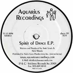 Jamie Lewis & Nick Morris - Spirit Of Dance E.P. FLAC