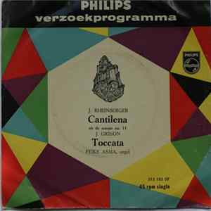 Feike Asma - Cantilene / Toccata FLAC