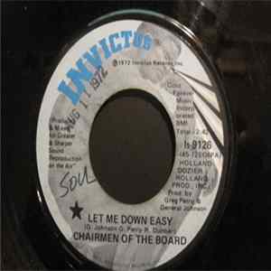 Chairmen Of The Board - Let Me Down Easy FLAC