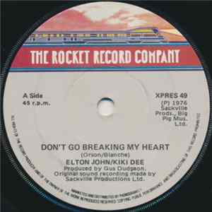 Elton John / Kiki Dee - Don't Go Breaking My Heart FLAC