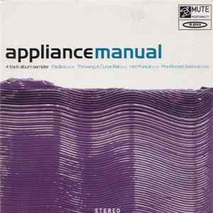 Appliance - Manual (4 Track Album Sampler) FLAC