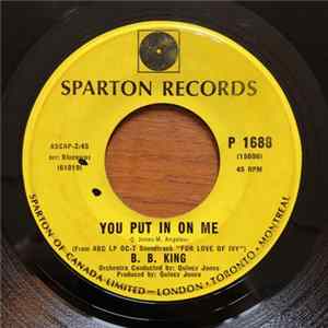 B.B. King - You Put It On Me FLAC