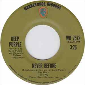 Deep Purple - Never Before / When A Blind Man Cries FLAC
