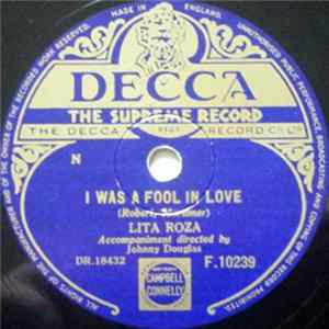 Lita Roza - Ebb Tide / I Was A Fool In Love FLAC