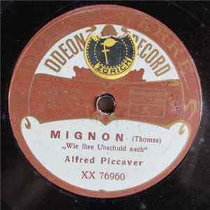 Alfred Piccaver - Mignon FLAC
