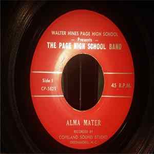 The Page High School Band - Walter Hines Page High School Presents The Page High School Band FLAC
