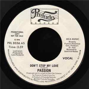 Passion - Don't Stop My Love FLAC