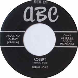 Sophie Josie - Robert / Oh! Pierrot FLAC