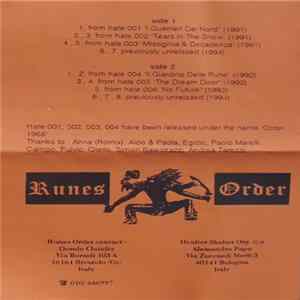 Runes Order - 1991-1994 FLAC