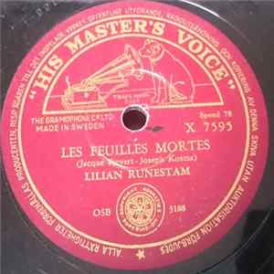 Lilian Runestam - Les Feuilles Mortes / Ma Rue Et Moi FLAC