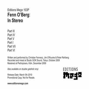 Fenn O'Berg - In Stereo FLAC