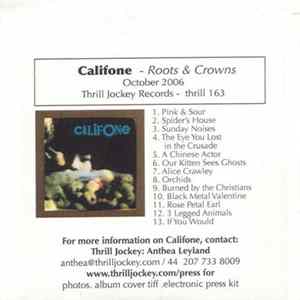 Califone - Roots & Crowns FLAC