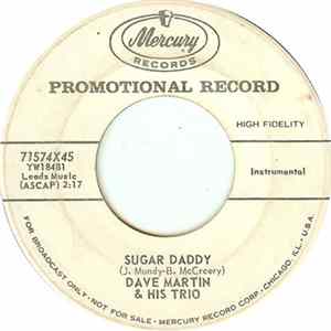 Dave Martin & His Trio - Sugar Daddy FLAC