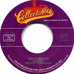 Smokey Robinson - Just To See Her / One Heartbeat FLAC