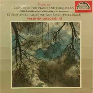 Franz Liszt, The Czech Philharmonic Orchestra, George Georgescu - Concerto No. 1 In E Flat Major FLAC