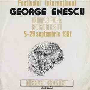 Various - Festivalul Internațional George Enescu Ediția A XII-a București 5-29 Septembrie 1991 FLAC