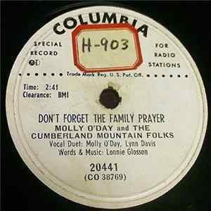 Molly O'Day And The Cumberland Mountain Folks - Don't Forget The Family Prayer FLAC
