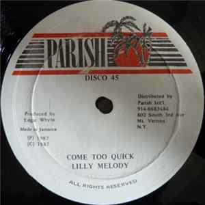 Lilly Melody / Everton Chambers - Come Too Quick / Hold Yuh Corner FLAC