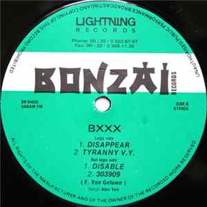 BXXX - Disappear FLAC