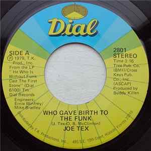 Joe Tex - Who Gave Birth To The Funk FLAC
