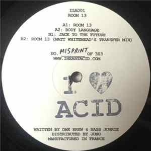 Room 13 - I Love Acid 001 FLAC