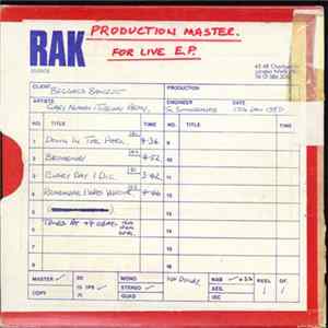 Gary Numan - 1979 • The Live EP's FLAC