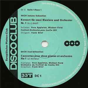 Bach Johann Sebastian, Vera Appleton, Michael Field , Festival-Orchester Von Castle Hill, Frank Brief - Konzert Für Zwei Klaviere Und Orchester In C-moll = Concert Pour Deux Pianos Et Orchestre No 1 Ut Mineur FLAC