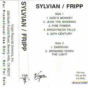 Sylvian / Fripp - The First Day FLAC
