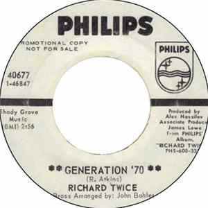 Richard Twice - Generation '70 FLAC