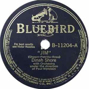 Dinah Shore - "Jim" / I'm Through With Love FLAC