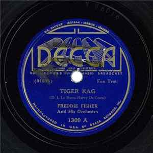 Freddie Fisher And His Orchestra - Tiger Rag / Red Hot Mama FLAC