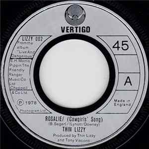 Thin Lizzy - Rosalie/ (Cowgirls' Song) FLAC