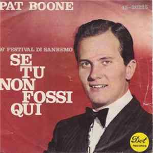Pat Boone - Se Tu Non Fossi Qui FLAC
