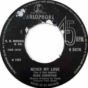 Hans Christian - Never My Love FLAC