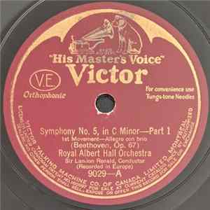 Royal Albert Hall Orchestra - Beethoven Symphony No.5, In C Minor (Op. 67) FLAC