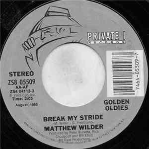 Matthew Wilder - Break My Stride FLAC