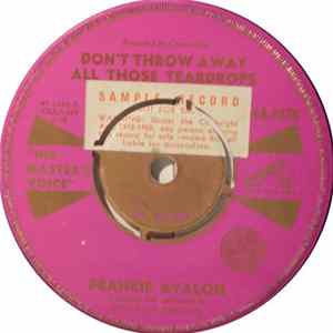 Frankie Avalon - Don't Throw Away All Those Teardrops FLAC