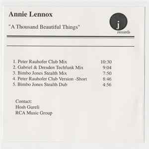 Annie Lennox - A Thousand Beautiful Things FLAC