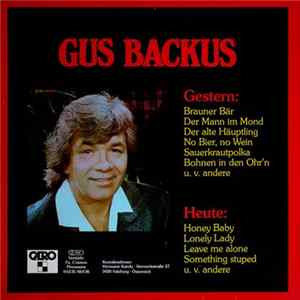 Gus Backus - Gestern . Heute FLAC