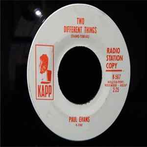 Paul Evans - Two Different Things FLAC