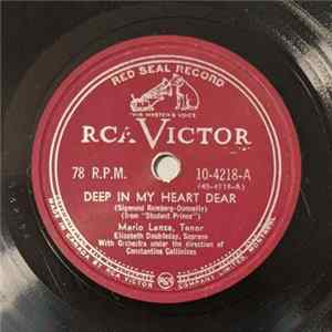 Mario Lanza - Deep In My Heart Dear / Serenade FLAC