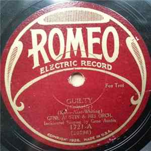 Gene Austin & His Orch. - Guilty / Blue Kentucky Moon FLAC