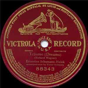 Ernestine Schumann-Heink Accompaniment By Victor Orchestra - Träume (Dreams) FLAC