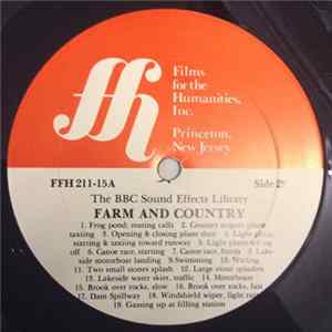 Unknown Artist - The BBC Sound Effects Library - FARM AND COUNTRY FLAC