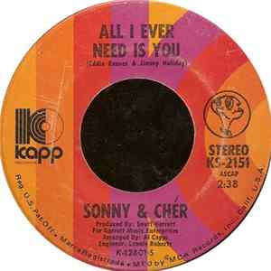 Sonny & Chér - All I Ever Need Is You / I Got You Babe FLAC