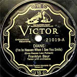Franklyn Baur / Lewis James - Diane (I'm In Heaven When I See You Smile) / My Heart Will Tell Me So FLAC