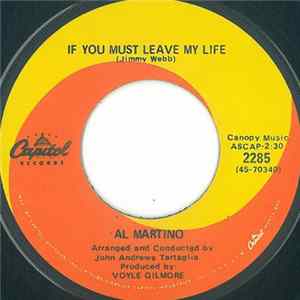 Al Martino - If You Must Leave My Life FLAC