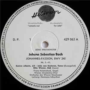 Johann Sebastian Bach - Johannes-Passion, BWV 245 FLAC